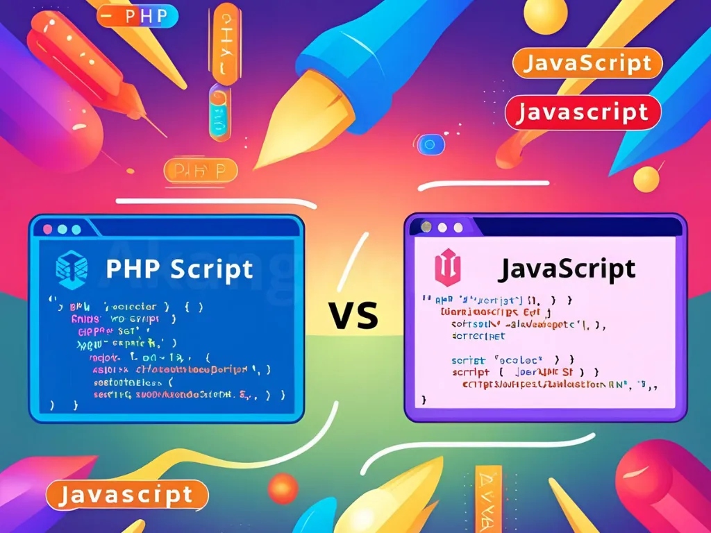 Ilustrasi: PHP Script dan JavaScript: Kolaborasi Dinamis di Web dengan tag Tutorial