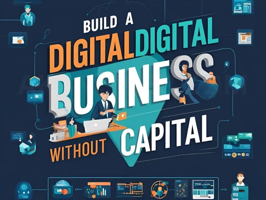 Ilustrasi: kategori Business dengan judul Bangun Bisnis Digital Tanpa Modal: Pandu...