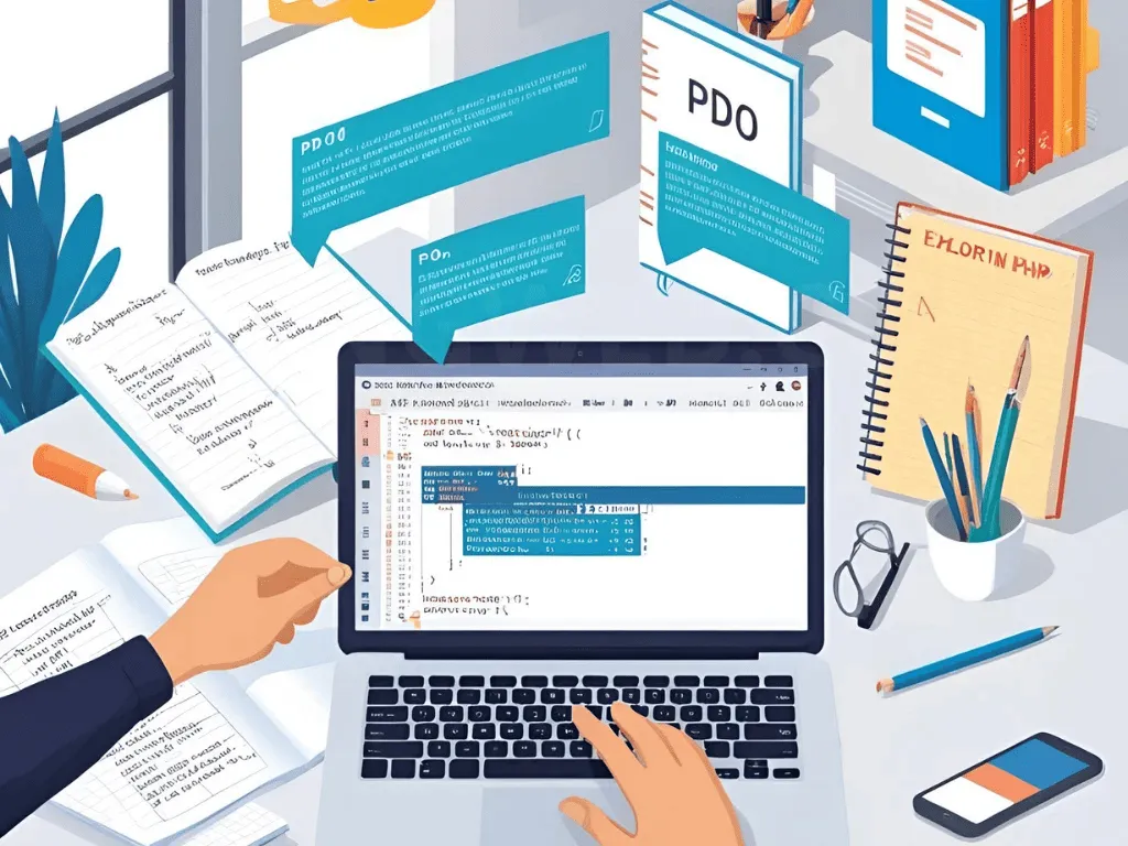 Ilustrasi: Mengenal PDO di PHP: Fungsi, Manfaat, dan Perbedaannya dengan tag security